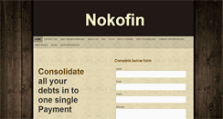 Desktop Screenshot of nokofin.co.za